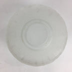 Japanese Glass Lamp Shade Vtg Bulb Cover Frosted Glass JK364