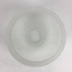Japanese Glass Lamp Shade Vtg Bulb Cover Frosted Glass JK364