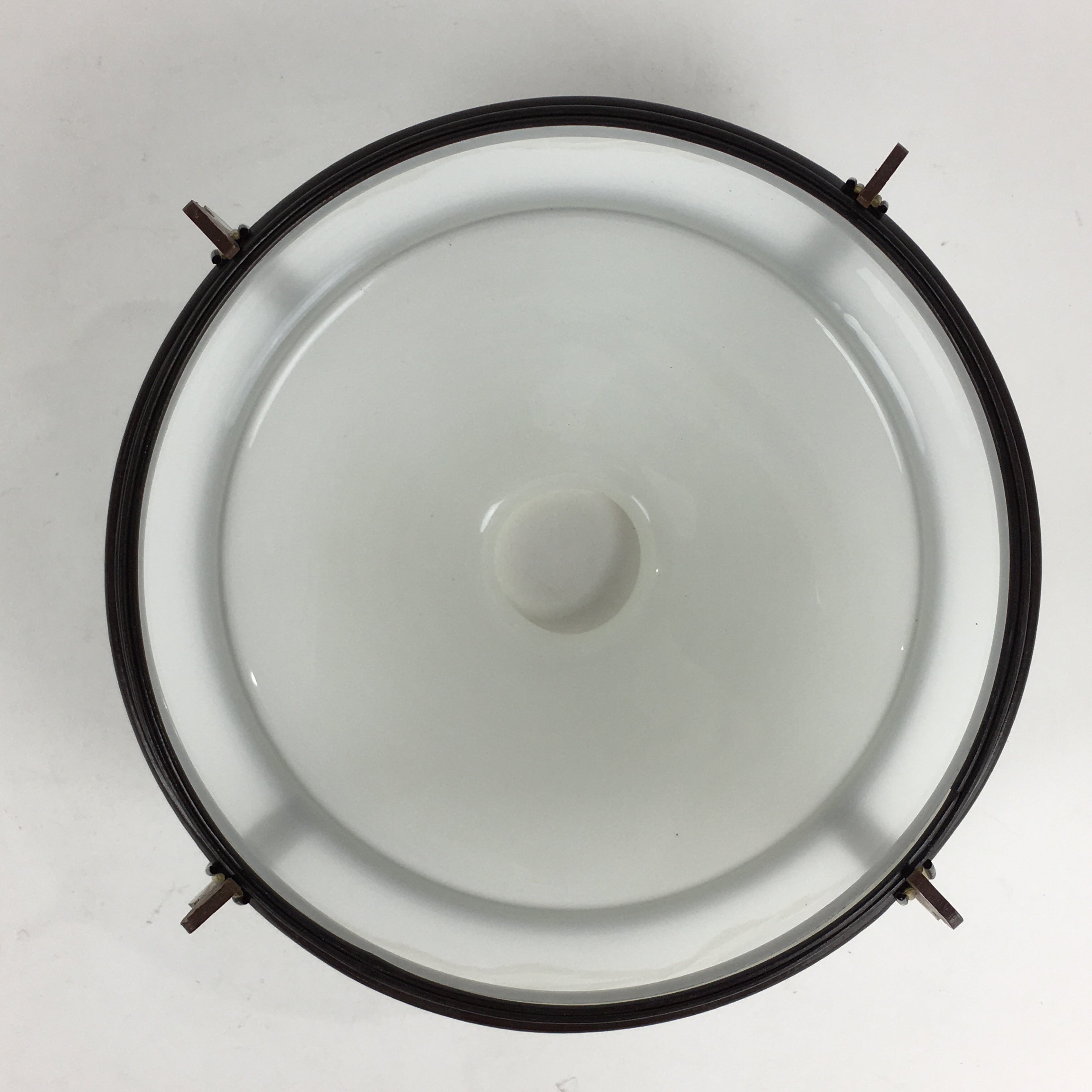 Japanese Glass Light Bulb Cover And Light Bulb Set Vtg Birds JK365