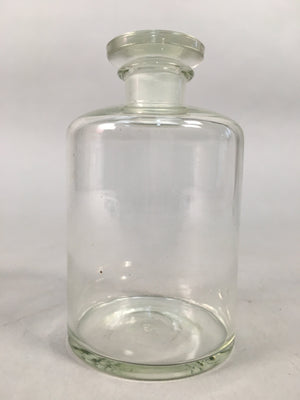 Japanese Glass Medicine Bottle Vtg Military WW2 Army TS256