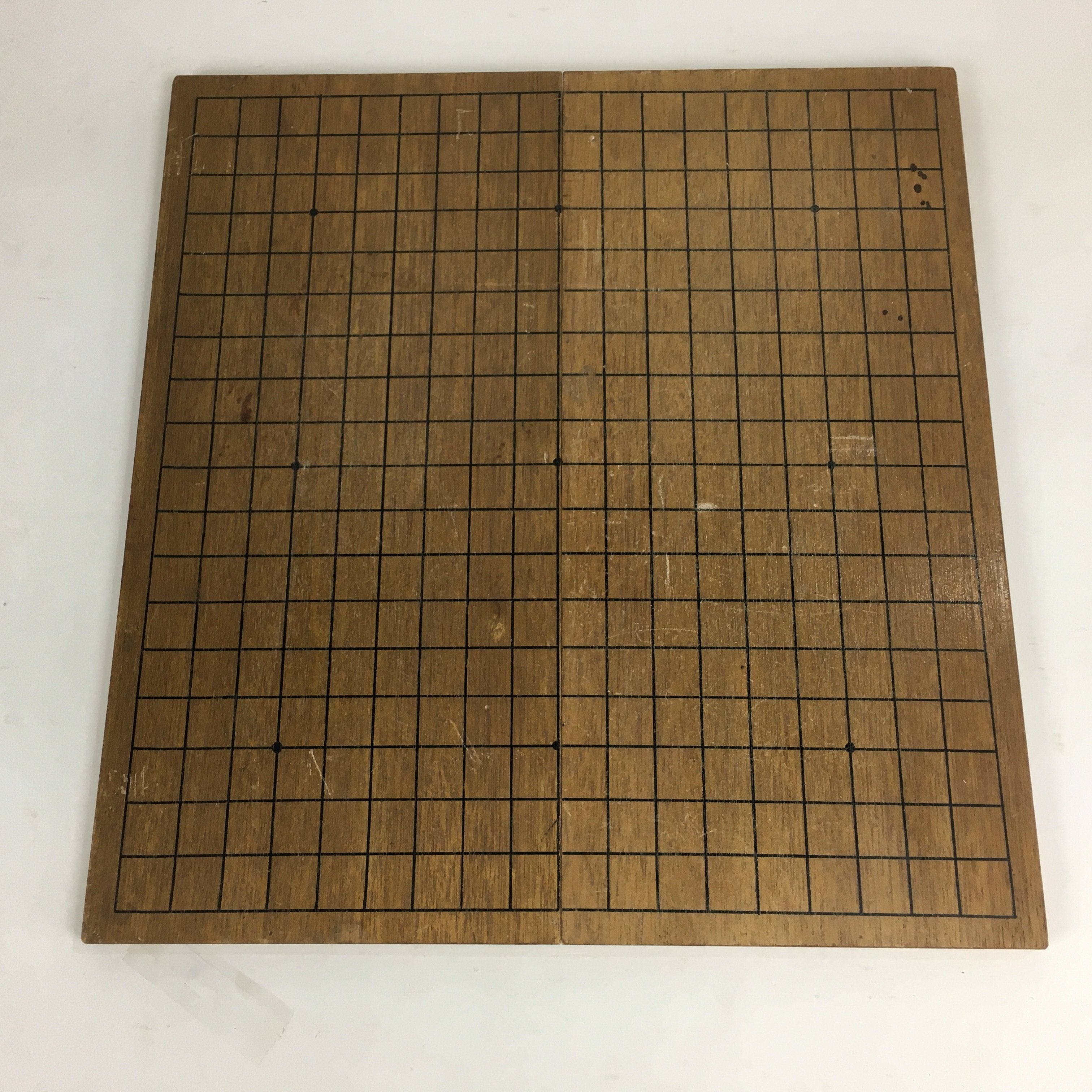 Japanese Go Board Vtg Portable Goban Game Igo Foldable 19X19 Grid GB55