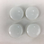 Japanese Go Stone Vtg Goishi Game Piece Set Black Bowl Black White GO65