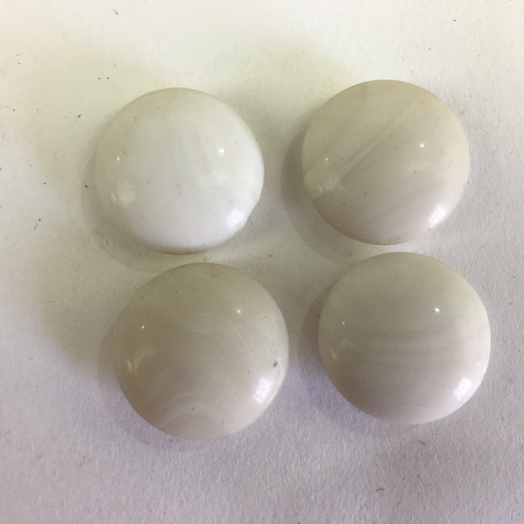Japanese Go Stone Vtg Goishi Game Piece Set Brown Bowl Black White GO67