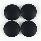 Japanese Go Stone Vtg Goishi Game Piece Set Dark Brown Bowl Black White GO71