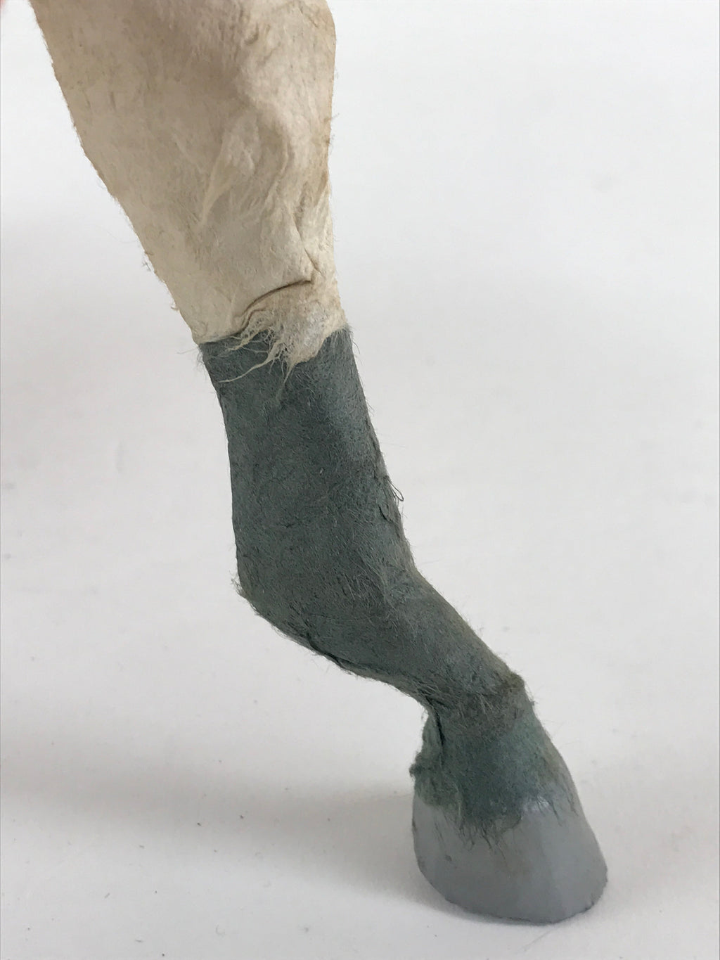 Japanese Gogatsu Ningyo Doll White Horse Vtg Boy's Day Festival Figurine ID499