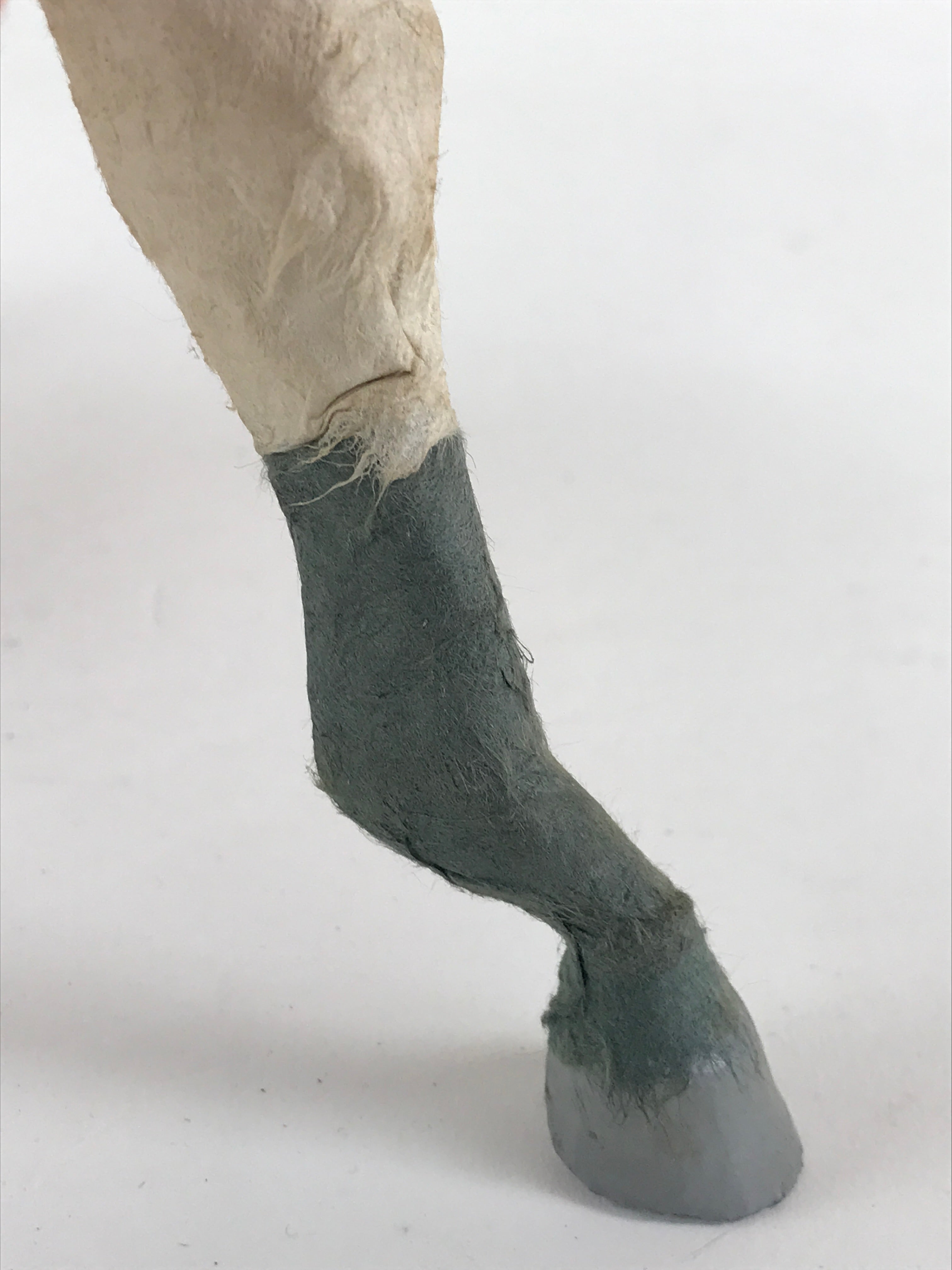 Japanese Gogatsu Ningyo Doll White Horse Vtg Boy's Day Festival Figurine ID499