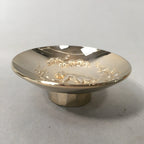 Japanese Gold Plated Sake Drinking Cup Vtg Copper Sakazuki Guinomi Monkey GU747