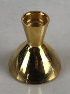 Japanese Golden Metal Sake Cup Guinomi Ochoko Sakazuki High Leg Cup Keiden G77
