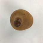 Japanese Gourd Display Ornament Vtg Lucky Charm Ornament Natural Brown G231