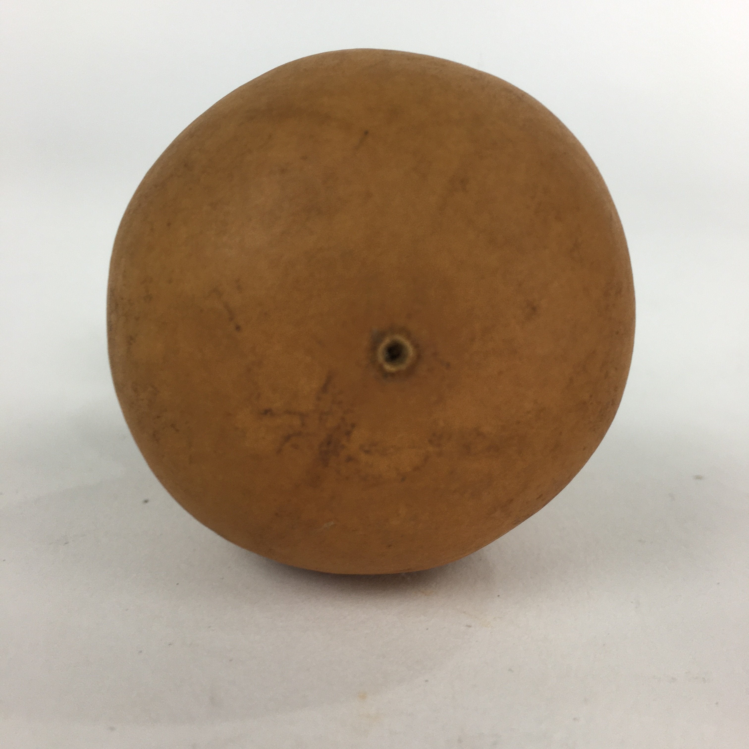 Japanese Gourd Display Ornament Vtg Lucky Charm Ornament Natural Brown G231
