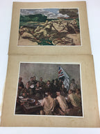Japanese Greater East Asia War Vtg Army Operation Record Book Of Prints AB104