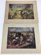 Japanese Greater East Asia War Vtg Army Operation Record Book Of Prints AB104