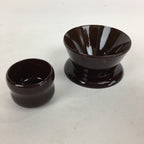 Japanese Green Tea Powder Funnel Set Vtg Tea Ceremony Matcha Chajogo Chago TG156