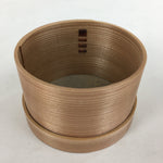 Japanese Green Tea Powder Sieve Vtg Tea Ceremony Matcha Furui Wood TG155