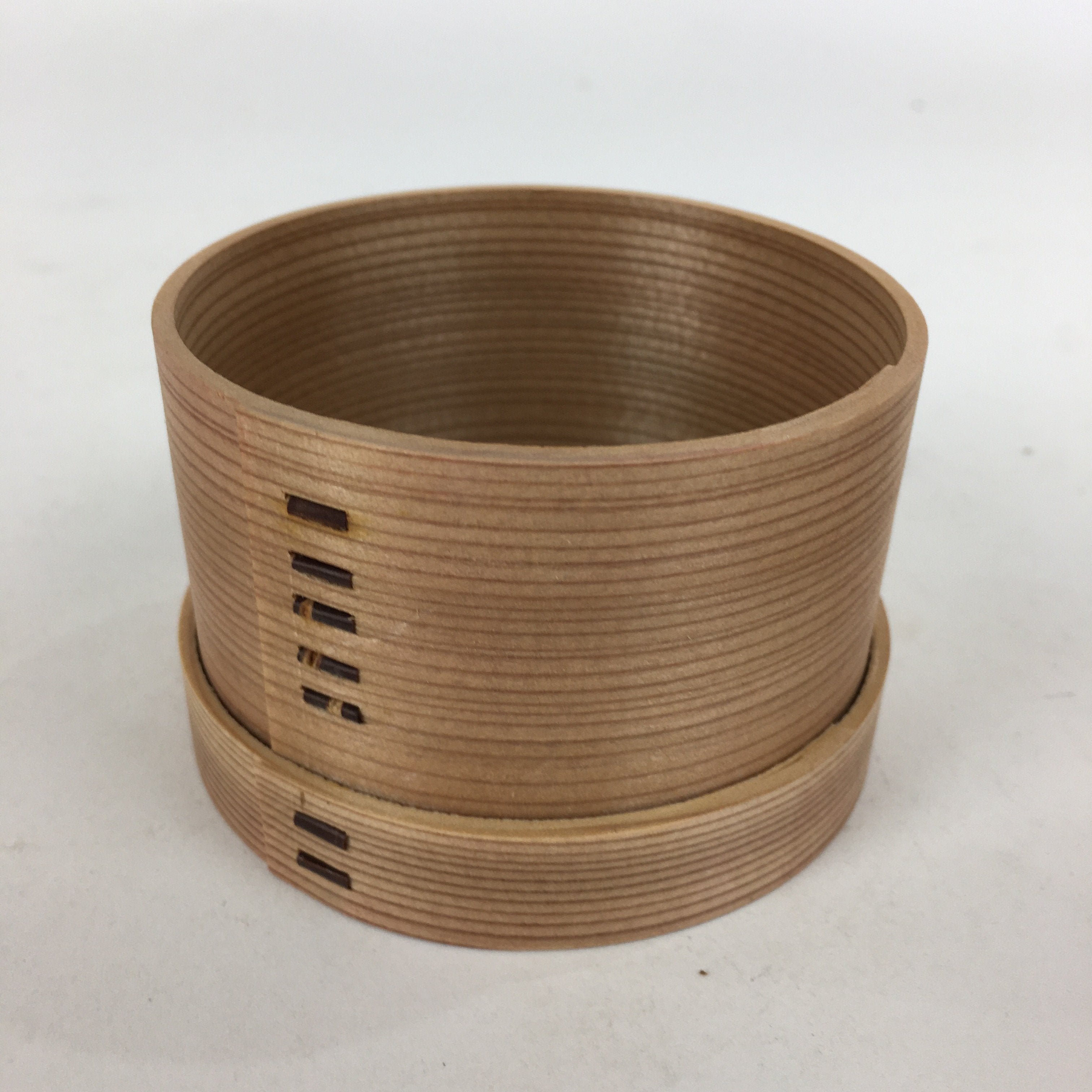 Japanese Green Tea Powder Sieve Vtg Tea Ceremony Matcha Furui Wood TG155