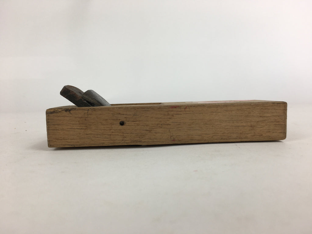 Japanese Hand Plane Hira Kanna Smoothing Vtg Wood Tool 30mm Steel Blade K424