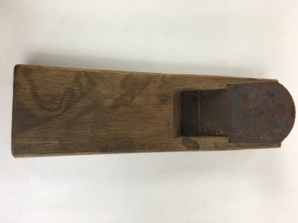 Japanese Hand Plane Hira Kanna Smoothing Vtg Wood Tool 50mm Steel Blade K420
