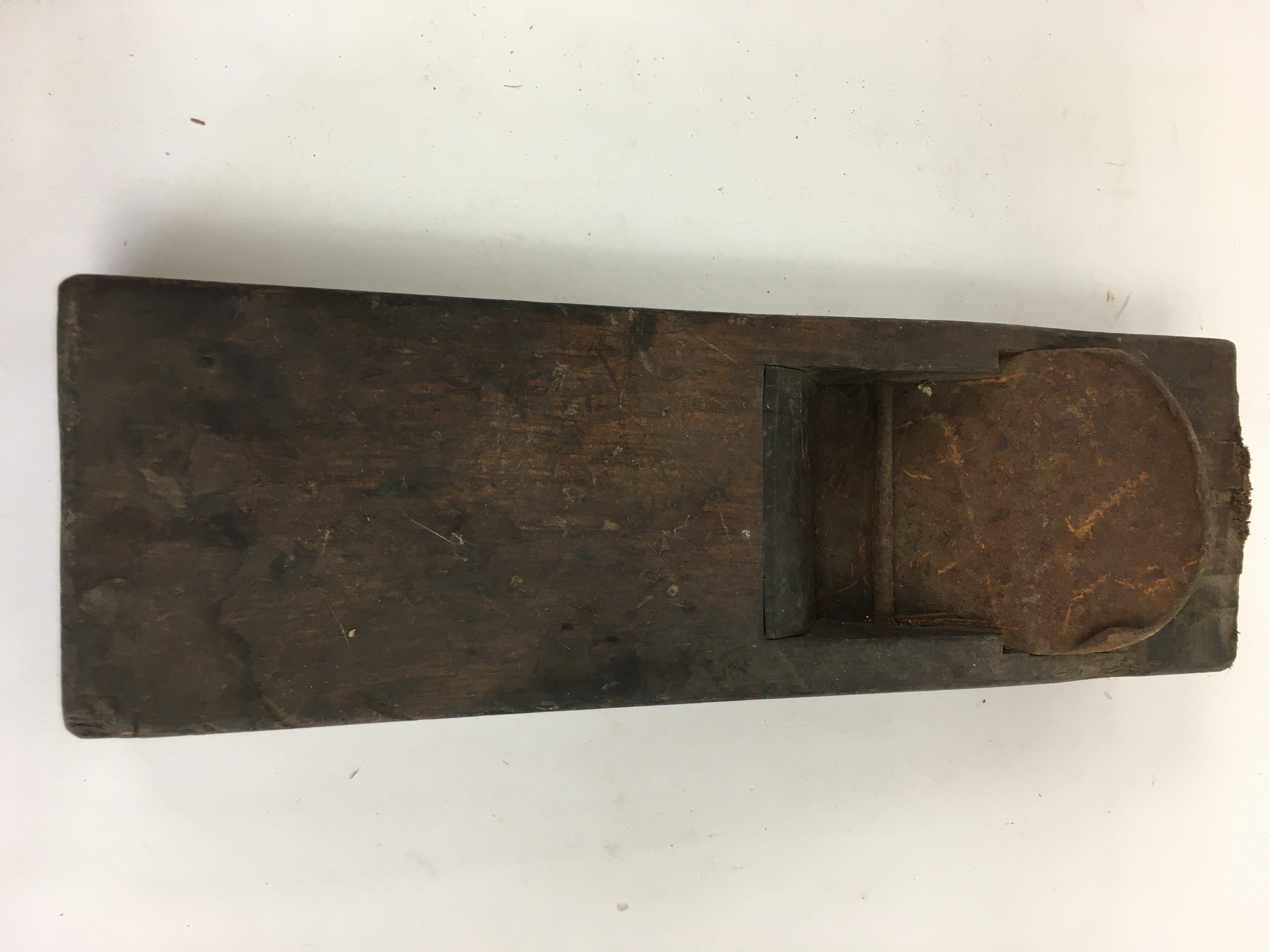 Japanese Hand Plane Hira Kanna Smoothing Vtg Wood Tool 70mm Steel Blade K415