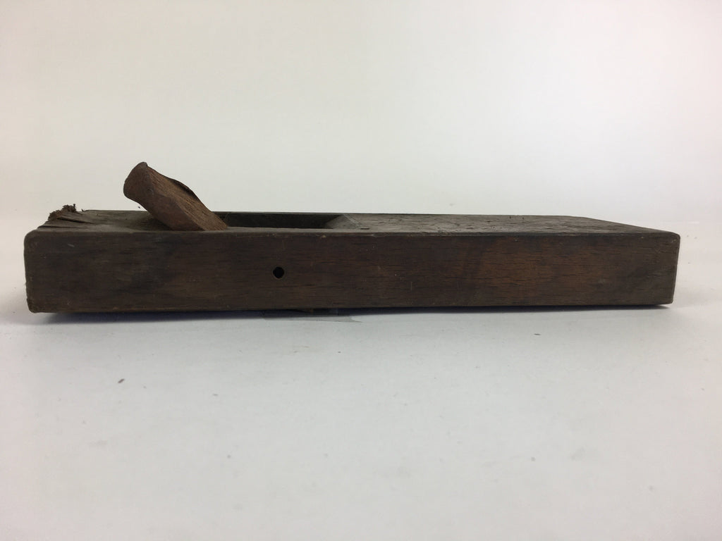 Japanese Hand Plane Hira Kanna Smoothing Vtg Wood Tool 70mm Steel Blade K415