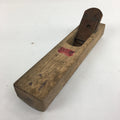 Japanese Hand Plane Men Kanna Smoothing Vtg Wood Tool 35mm Steel Blade K427