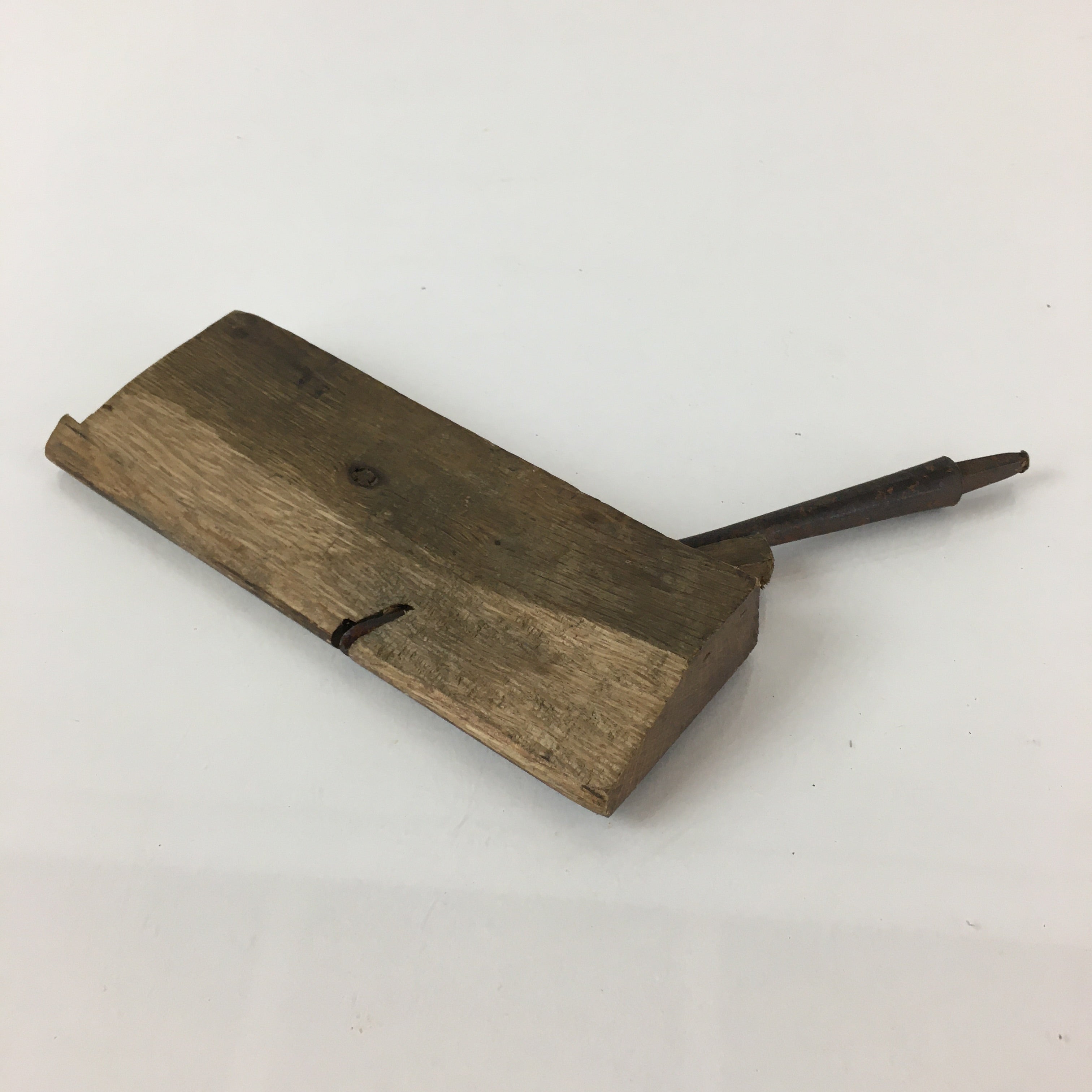 Japanese Hand Plane Sakuri Kanna Smoothing Vtg Wood Tool 10mm Steel Blade K440