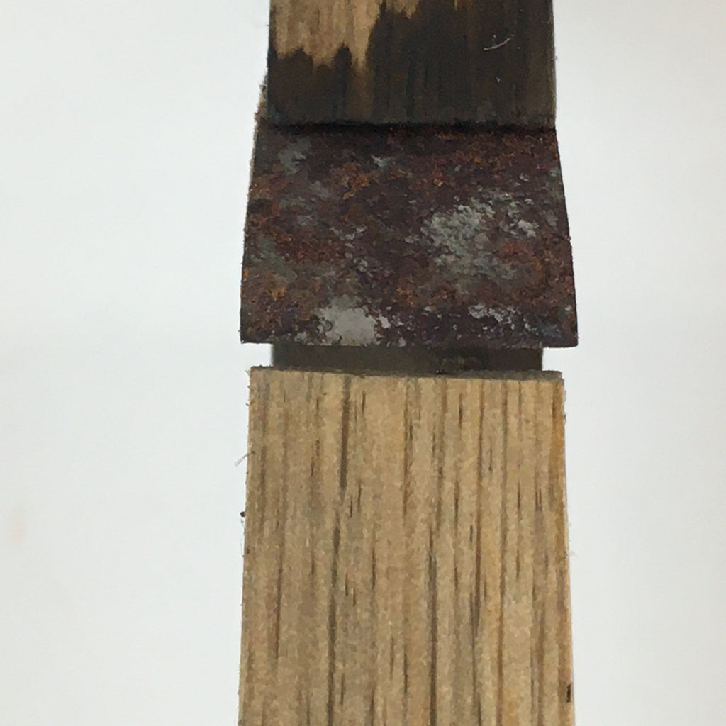 Japanese Hand Plane Sakuri Kanna Smoothing Vtg Wood Tool 13mm Steel Blade K438