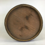 Japanese Handmade Wooden Bucket Oke Vtg Large Bucket Mizuoke JK339