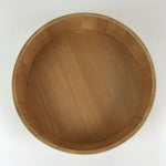 Japanese Handmade Wooden Oke Bucket Sushioke Hangiri Vtg Handai JK431