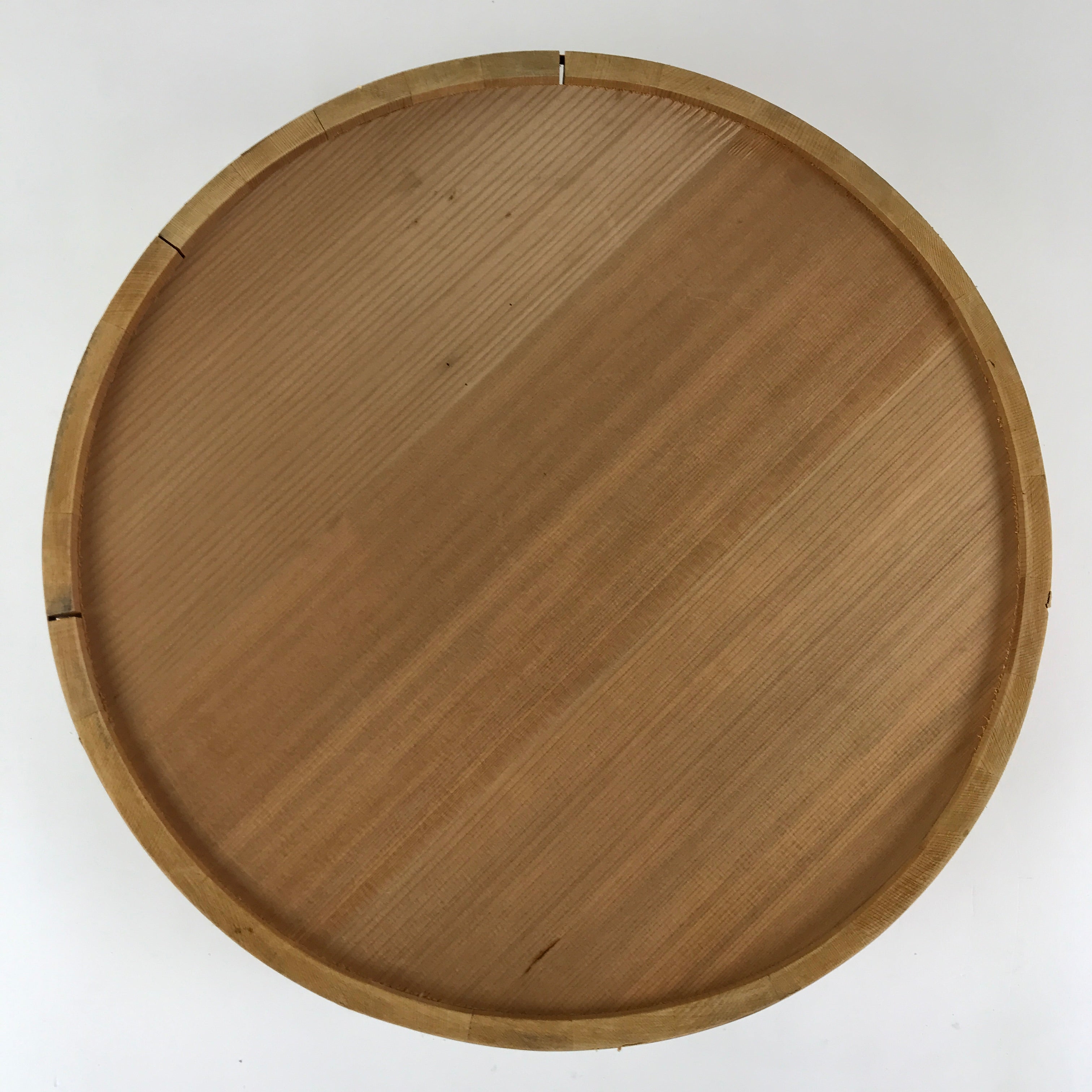 Japanese Handmade Wooden Oke Bucket Sushioke Hangiri Vtg Handai JK431