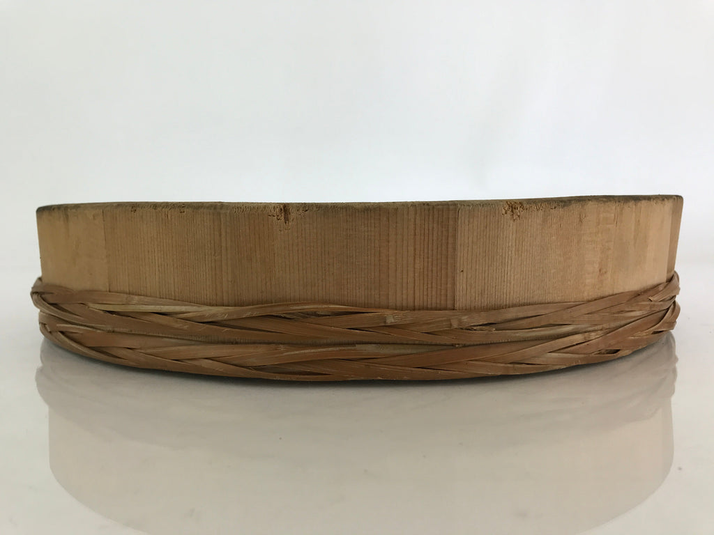 Japanese Handmade Wooden Oke Bucket Sushioke Hangiri Vtg Sushi Handai BK10