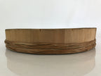 Japanese Handmade Wooden Oke Bucket Sushioke Hangiri Vtg Sushi Handai BK10