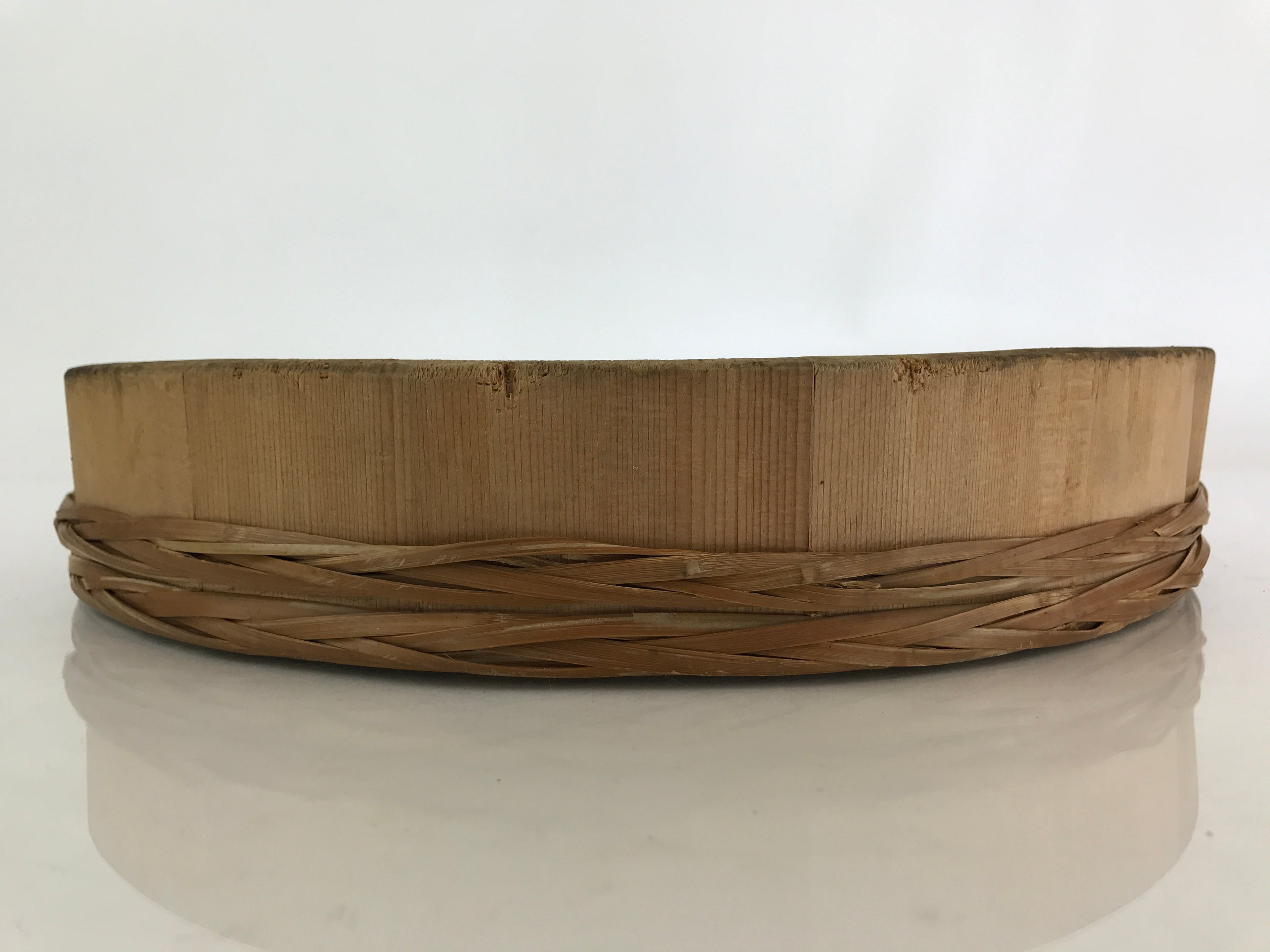 Japanese Handmade Wooden Oke Bucket Sushioke Hangiri Vtg Sushi Handai BK10