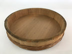 Japanese Handmade Wooden Oke Bucket Sushioke Hangiri Vtg Sushi Handai BK10