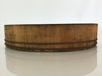 Japanese Handmade Wooden Oke Bucket Sushioke Hangiri Vtg Sushi Handai BK13