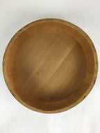 Japanese Handmade Wooden Oke Shallow Bucket Vtg Water Rice JK293