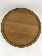 Japanese Handmade Wooden Oke Shallow Bucket Vtg Water Rice JK293