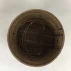 Japanese Handmade Wooden Steamer Vtg Seiro Mushiki Brown JK342