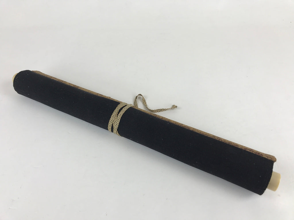 Japanese Hanging Scroll Aoi Crest Dragon Ieasu Tokugawa Vtg Kakejiku SC763
