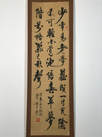 Japanese Hanging Scroll Calligraphy Gusei Shuki Poetry Kakejiku Kakemono SC797
