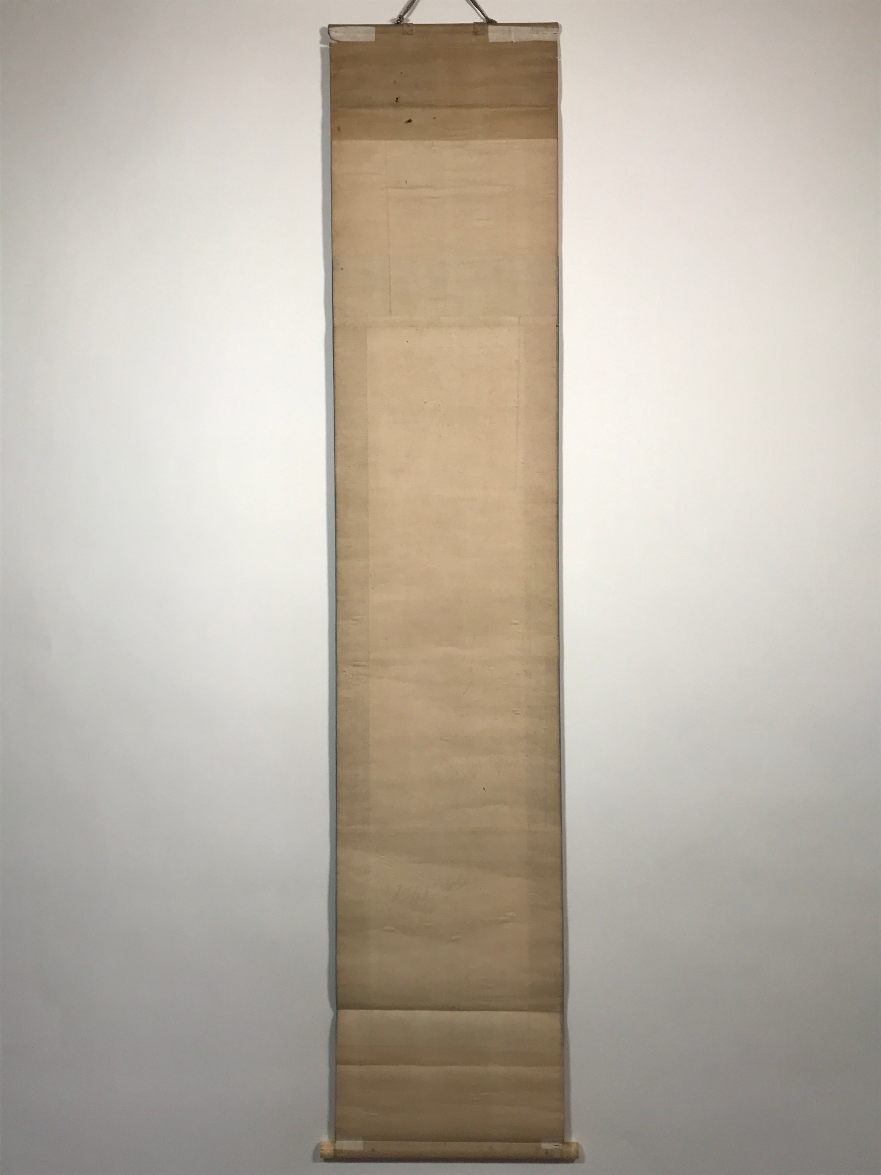 Japanese Hanging Scroll Crane Lake Picture Hokuyo Toda Kakejiku Kakemono SC777