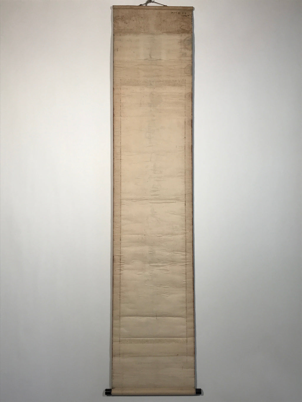 Japanese Hanging Scroll Kanji Poem Calligraphy Winter Kakejiku Kakemono SC805