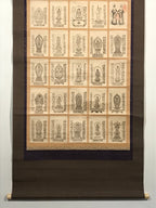 Japanese Hanging Scroll Mogami 33 Kannon Yamagata Kakejiku Kakemono SC773