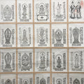 Japanese Hanging Scroll Mogami 33 Kannon Yamagata Kakejiku Kakemono SC773