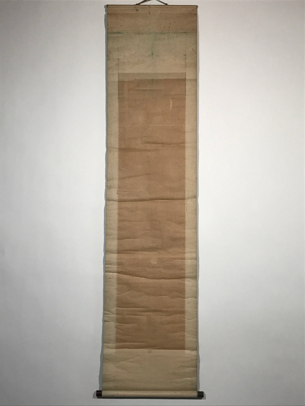 Japanese Hanging Scroll Tiger Baring Fangs Tora Black Kakejiku Kakemono SC792