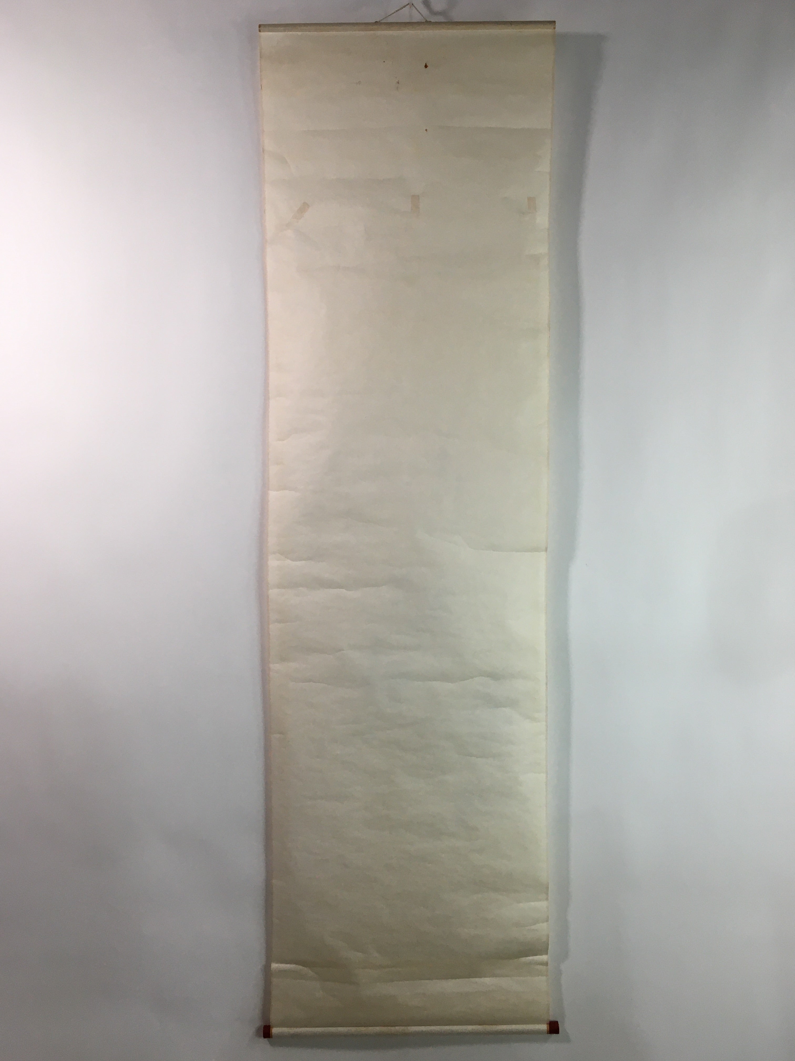 Japanese Hanging Scroll Vtg Kakejiku Kakemono 7 Lucky Gods Cow SC751