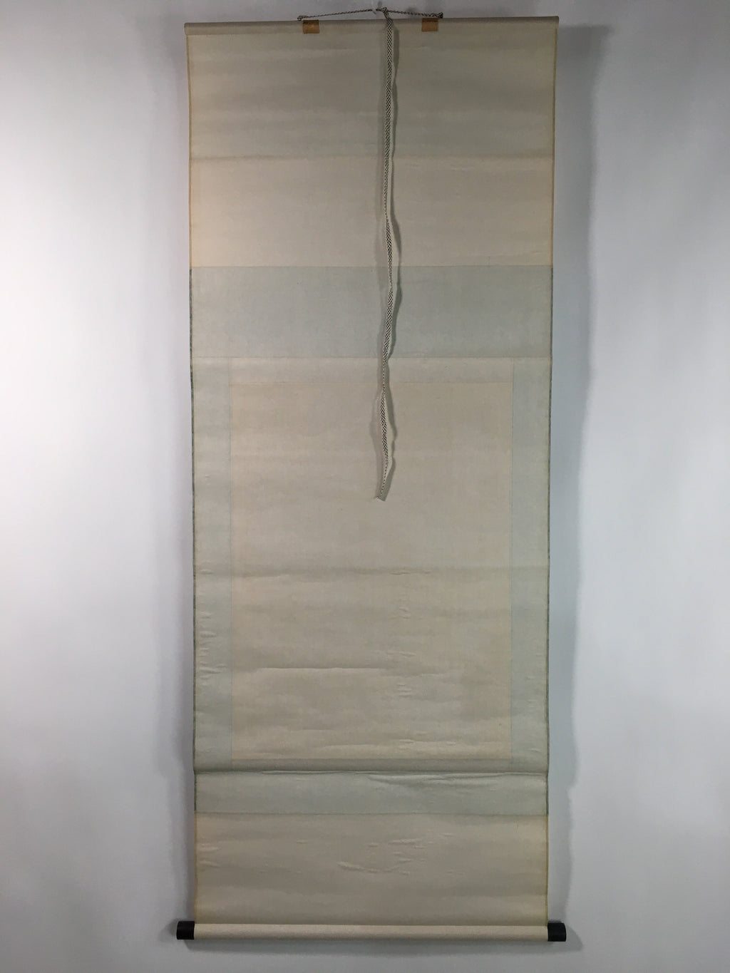 Japanese Hanging Scroll Vtg Kakejiku Kakemono Buddhist Buddha World SC698