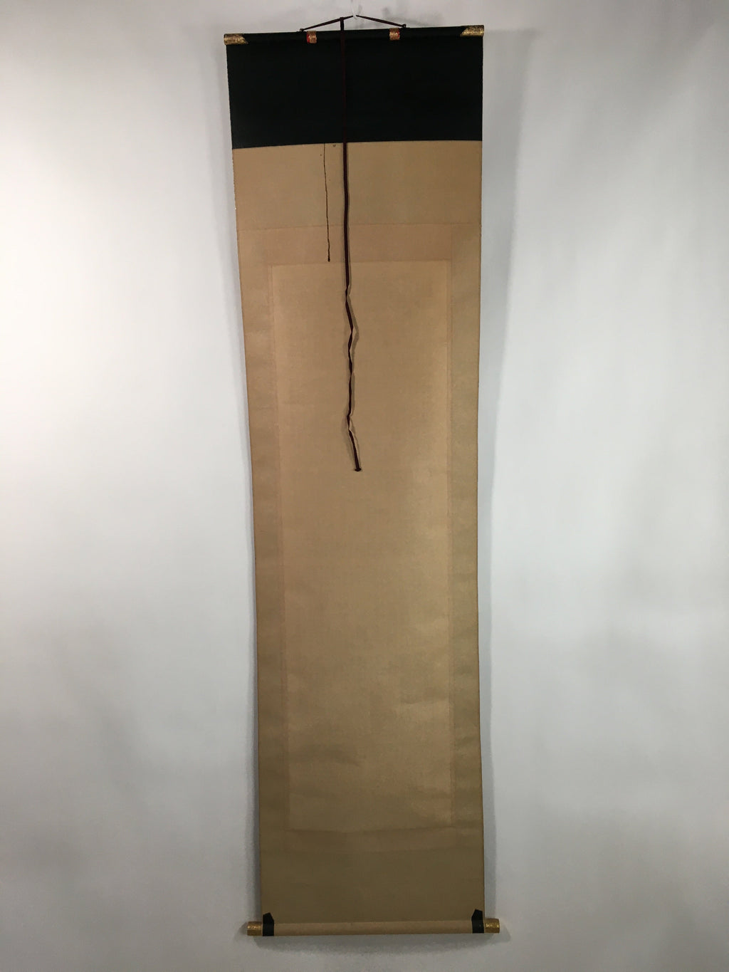 Japanese Hanging Scroll Vtg Kakejiku Kakemono Buddhist Chant Amida-Kyo SC697