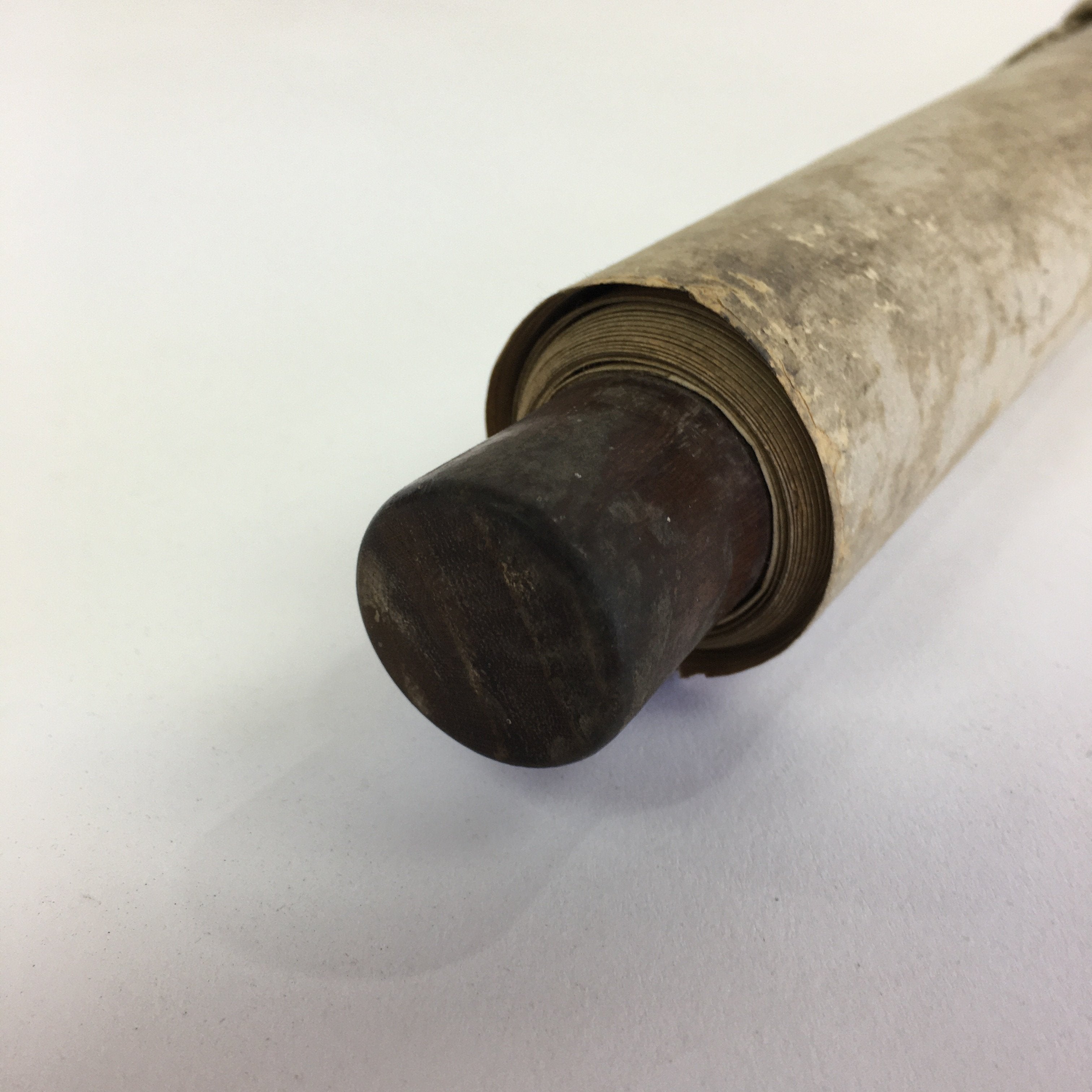 Japanese Hanging Scroll Vtg Kakejiku Kakemono C1940 WW2 Patriotic Kanji SC627