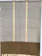 Japanese Hanging Scroll Vtg Kakejiku Kakemono Calligraphy Art Kanji Moon SC692