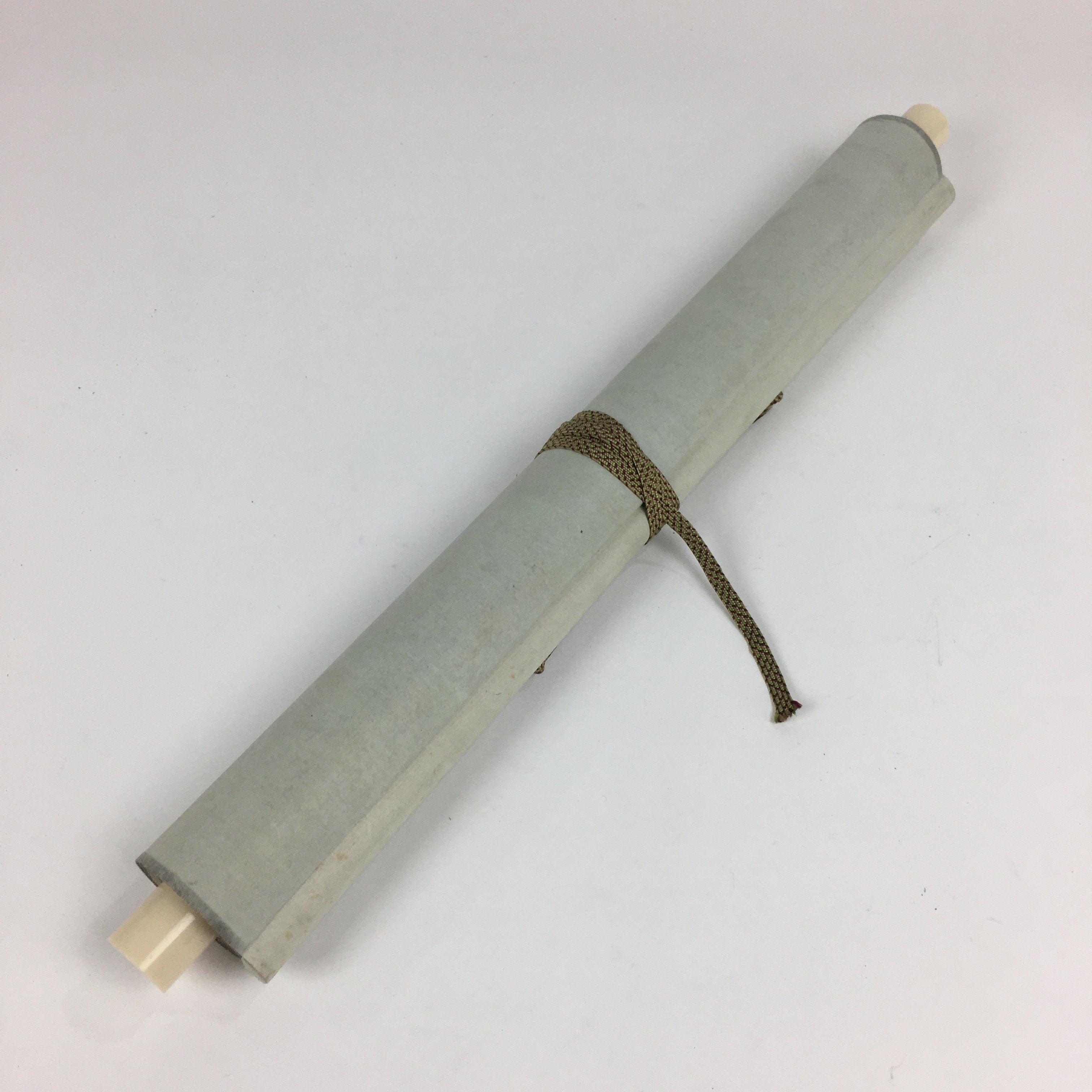 Japanese Hanging Scroll Vtg Kakejiku Kakemono Calligraphy Health Kanji SC658